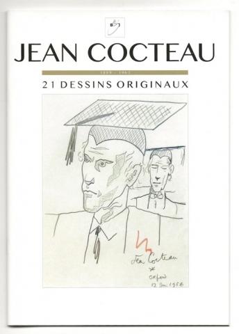 Catalogue de l'exposition Cocteau 21 dessins originaux - 2016