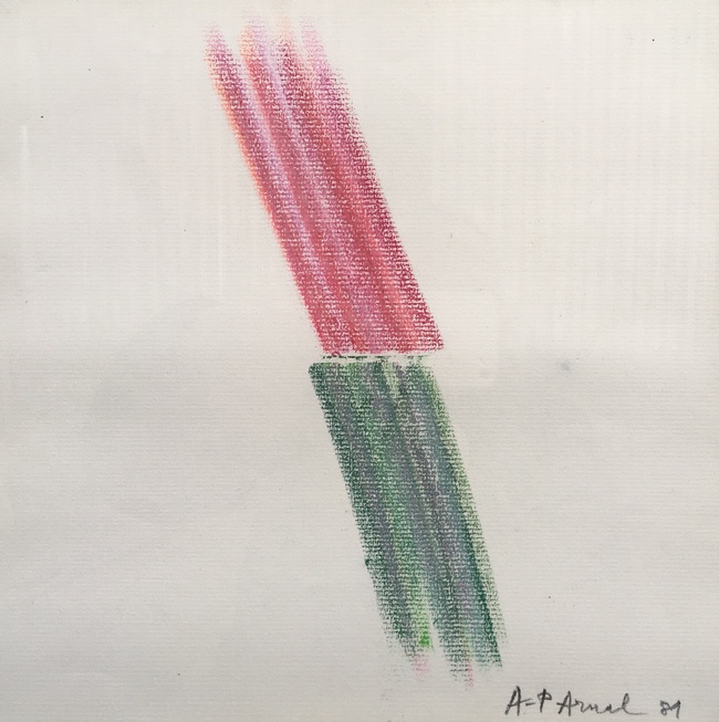 André-Pierre Arnal - Composition abstraite -1981