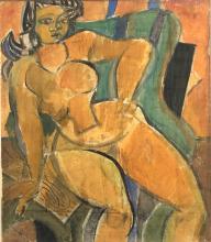 Louis Latapie - Nu féminin - 1925