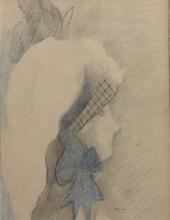 Marie Laurencin - Jeune fille de profil